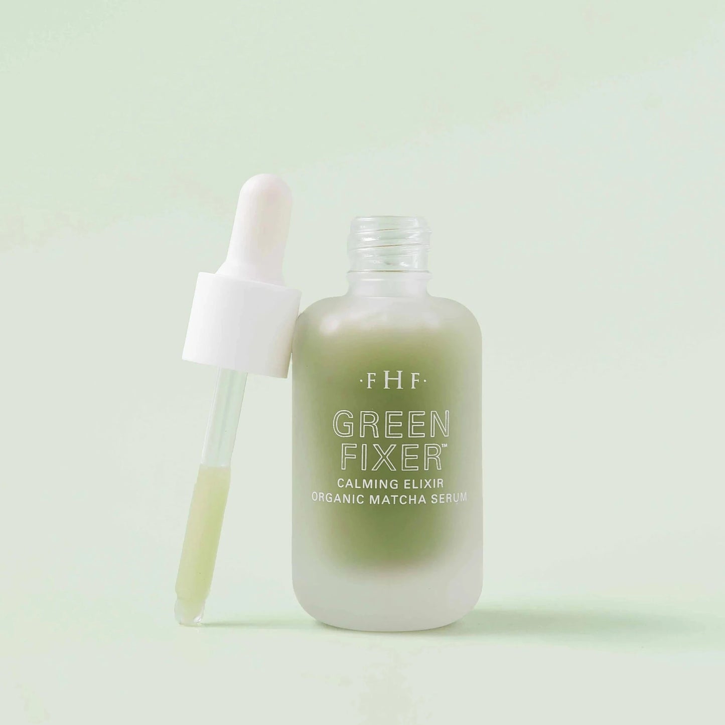 Green Fixer Calming Elixir Organic Matcha Serum