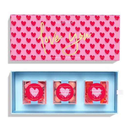 Love You - 3pc Candy Bento Box